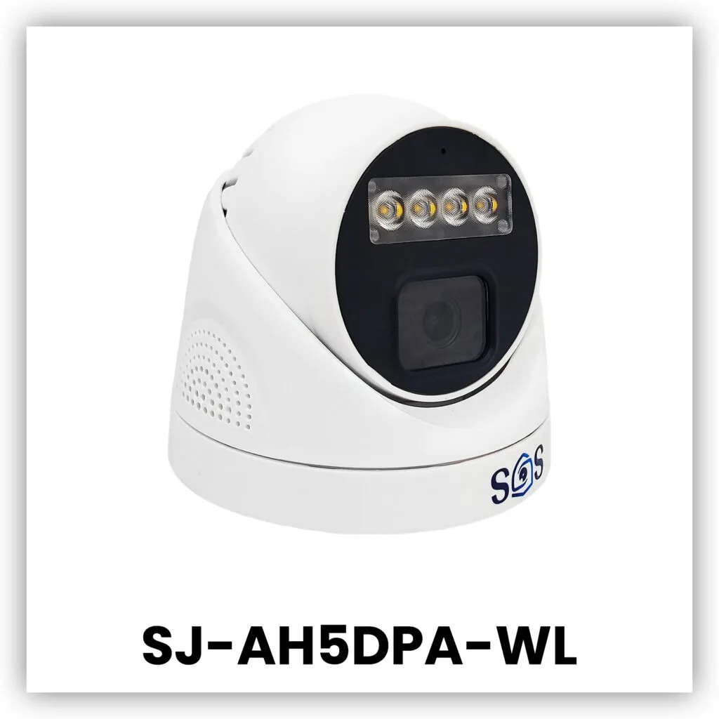 5mp hd dome camera with inbult audio support