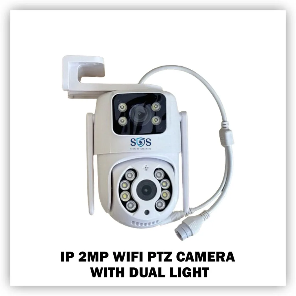 IP 2MP WIFI PTZ CAMERA ‘WITH DUAL LIGHT |